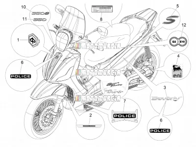 Platen - emblemen