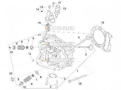 Cylinder Head Unit - Valve