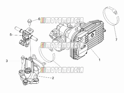 Corps de papillon - injecteur - joint d'induction