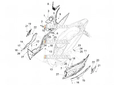 Cache central - repose-pieds