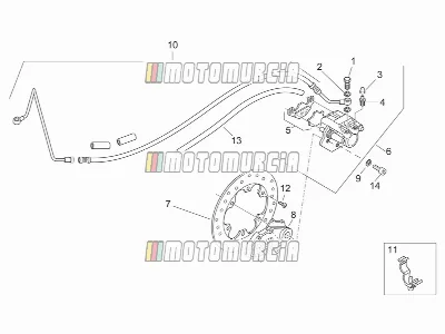 Rear Brake Caliper