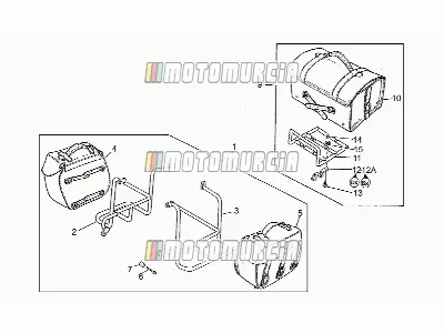 Seitenkoffer aus Leder