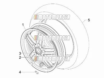 Roue avant