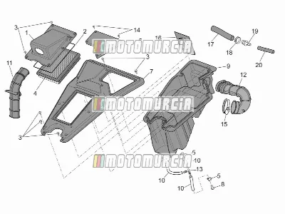 Caja de aire