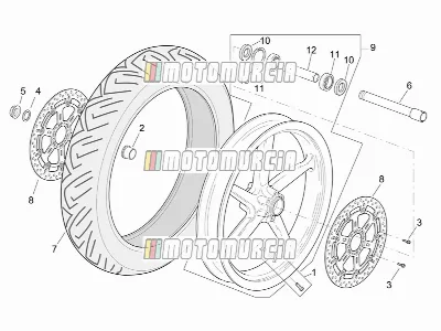 Version roue avant r