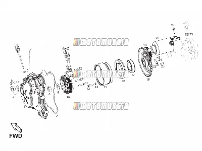 Cdi magneet assy