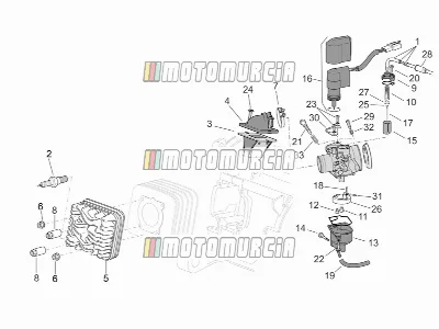 Moteur » culasse/carburateur