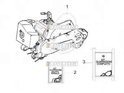 Motor, montage