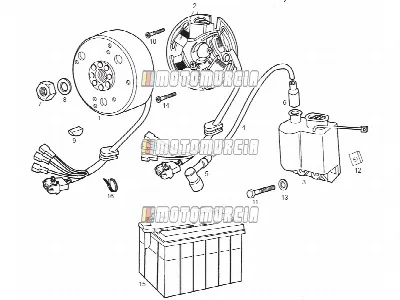 Cdi magneet assy