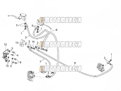 Frame »remsysteem voor/achter