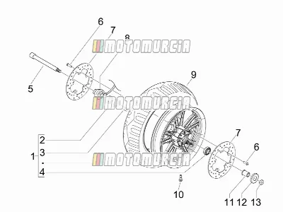 Roue avant