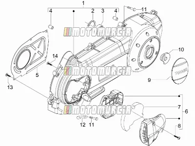 Crankcase Cover - Crankcase Cooling