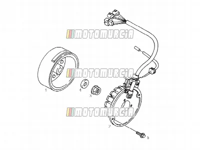 Cdi magneet assy