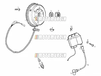 Cdi magneet assy