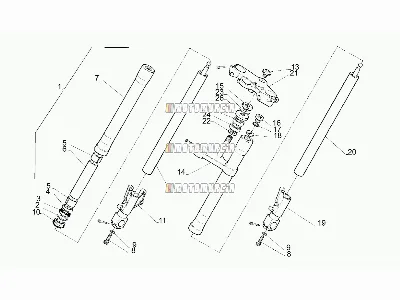 Vordergabel m/n