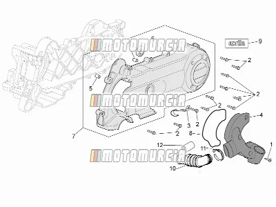 Moteur » couvercle de variateur