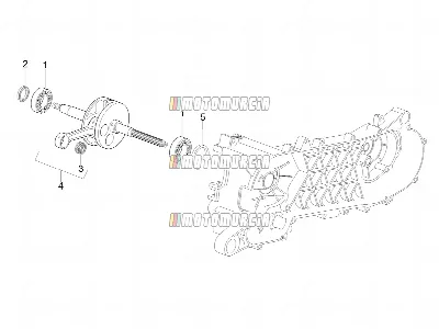 Moteur » arbre de transmission