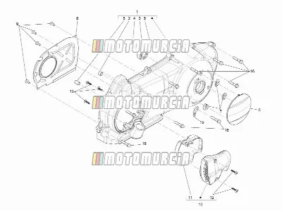 Crankcase Cover - Crankcase Cooling
