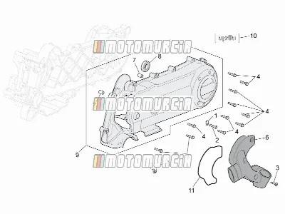 Motor » tampa do variador