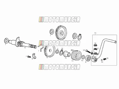Arbre de démarrage