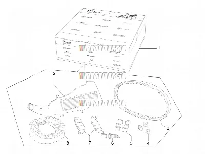 Kit complet d'usure et d'entretien