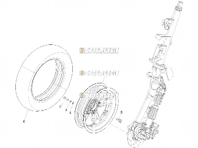 Roda dianteira