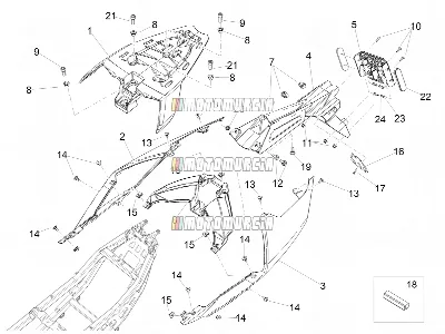 Carrosserie arrière