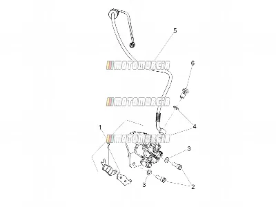 Bremssattel vorne