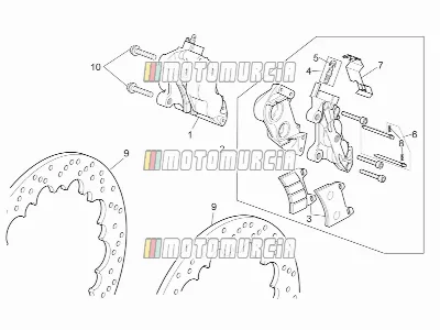 Front Brake Caliper