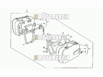 Kit top case rigide