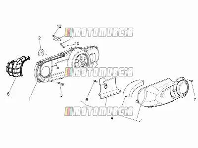 Motor »variatorkap