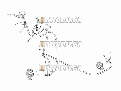 Frame »remsysteem voor/achter