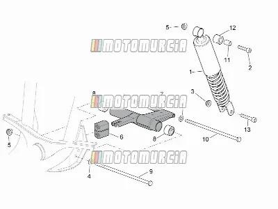 Frame » r.shock absorber-connect. hengel