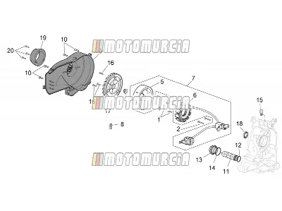 Motor » cdi magneto conjunto
