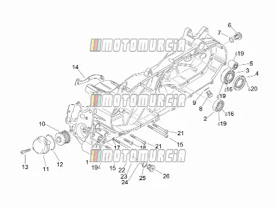 Moteur » demi-carter central
