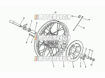 Roda dianteira