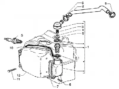 Robinet de vidange d'huile