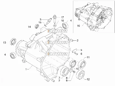Cage de transmission