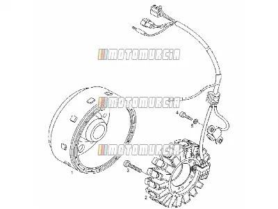 Cdi magneto conjunto