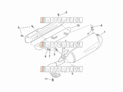 Frame » Exhaust Pipe