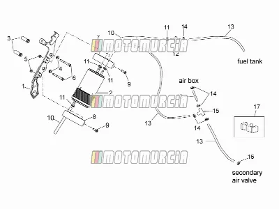 Système de récupération des vapeurs de carburant