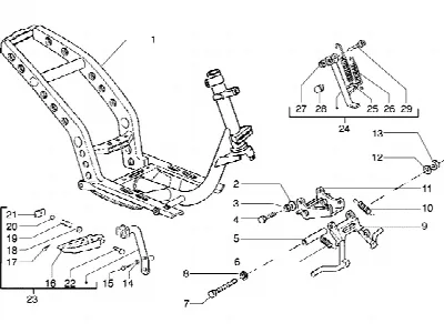 Chassis-central Stand