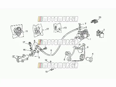 Bremssattel hinten