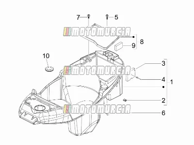 Helmet Huosing - Undersaddle