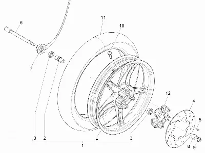 Roue avant