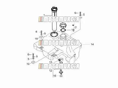 Brandstoftank