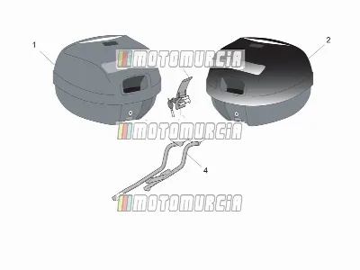 Acc. - top/cases, valises latérales