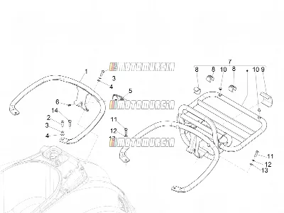 Porte-bagages arrière