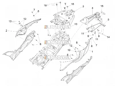 Carrosserie arrière