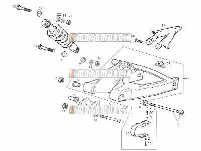 Swing Arm - Shock Absorber